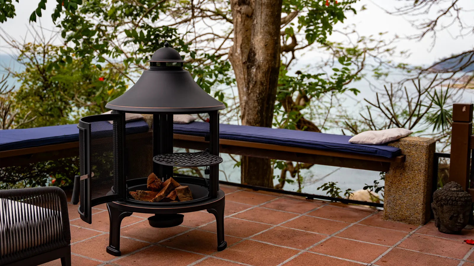 Round Cooking / Firepit from Haloo Brands