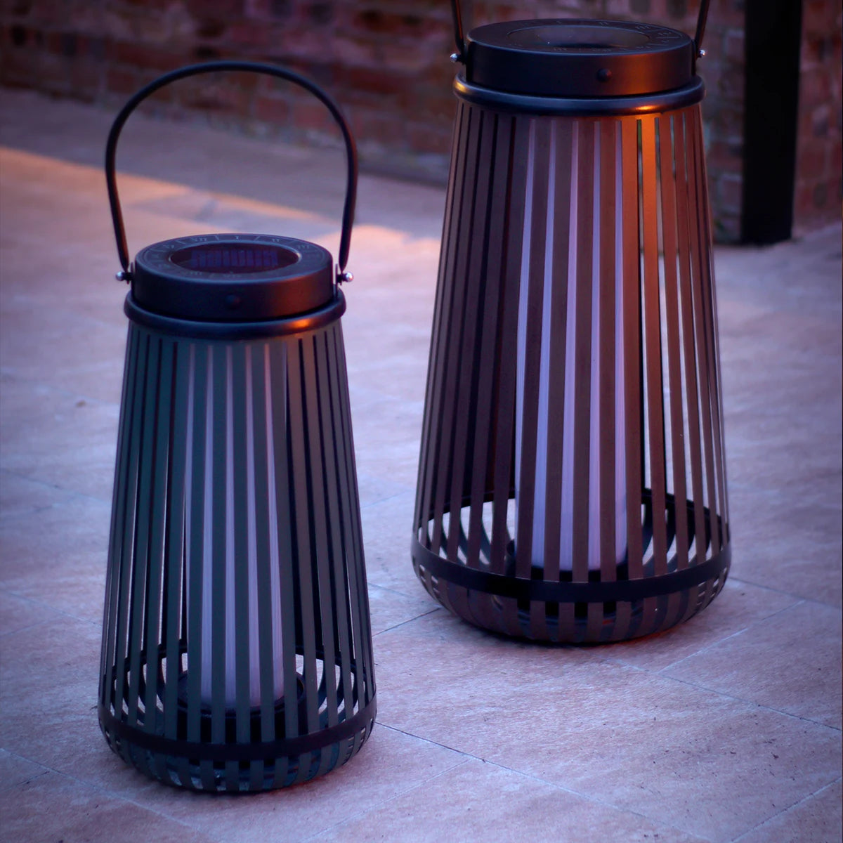 Sunna Solar Flame Lantern 26"